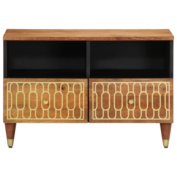 vidaXL TV skrinka 70x33x46 cm masívne mangovníkové drevo