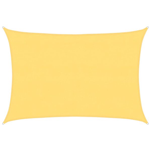 vidaXL Tieniaca plachta 160 g/m², béžová 4x5 m, HDPE