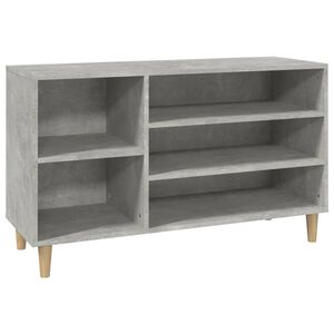 vidaXL Botn&iacute;k bet&oacute;novo siv&yacute; 102x36x60 cm spracovan&eacute; drevo
