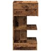 vidaXL Nočná skrinka Old Wood 40x35x65 cm Engineered Wood