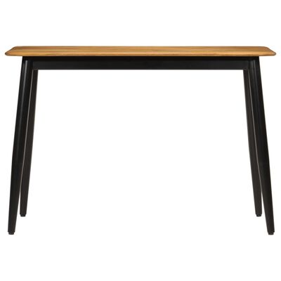 vidaXL Jedálenský stôl 112x52x76 cm mangový masív a železo