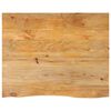 vidaXL Stolov&aacute; doska živ&aacute; hrana 90x80x3,8 cm mas&iacute;vne mango