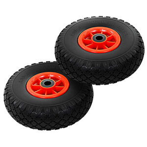 vidaXL Koles&aacute; nakladacieho voz&iacute;ka 2 ks PU 3.00-4 (260x85)