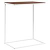 vidaXL Pr&iacute;ručn&yacute; stol&iacute;k biely 55x35x66 cm spracovan&eacute; drevo
