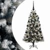 vidaXL Umel&yacute; kĺbov&yacute; vianočn&yacute; stromček s vianočn&yacute;mi guľami 120 cm