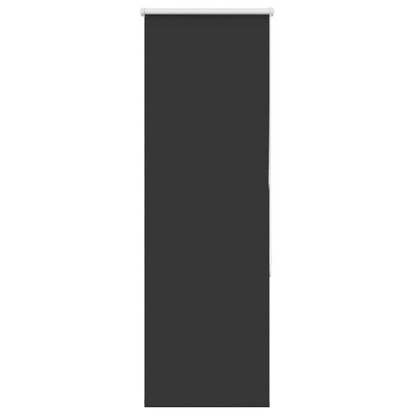 vidaXL Roleta Zatemnenie Čierna 40x130 cm &Scaron;&iacute;rka l&aacute;tky 35,7cm Polyester