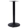 VidaXL Bistro Table Noha Čierna &Oslash;43x72 cm Liatina
