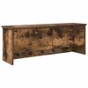 vidaXL Ve&scaron;iak na stenu N&aacute;stenn&aacute; mont&aacute;ž Dymov&aacute; dub 80 x 20 x 30 cm