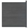 vidaXL Plotový panel, WPC, sivý 173x186 cm