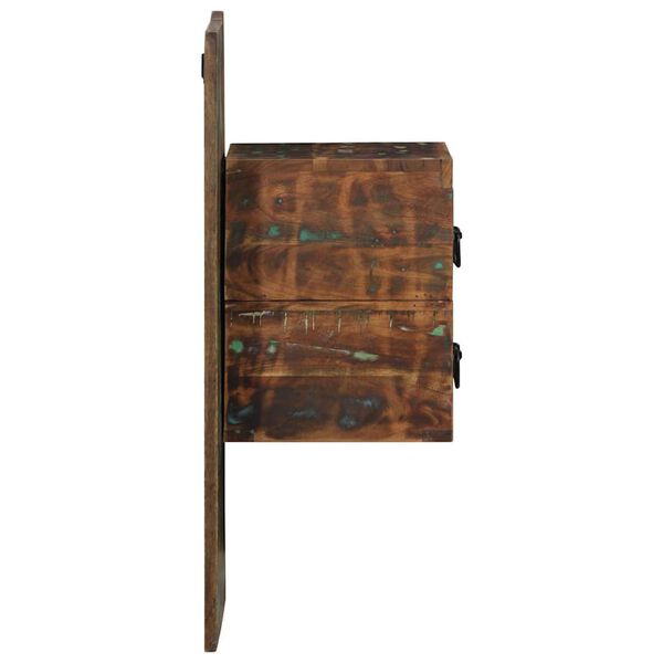 VidaXL Nočn&aacute; skrinka Viacfarebn&aacute; Rekultivovan&eacute; mas&iacute;vne drevo