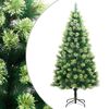 vidaXL Umel&yacute; v&yacute;klopn&yacute; vianočn&yacute; stromček so stojanom 180 cm