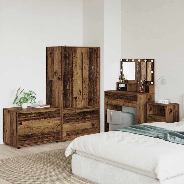 vidaXL &Uacute;ložn&aacute; skrinka Star&eacute; drevo 80 x 48 x 57 cm Kompozitn&eacute; drevo