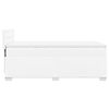 vidaXL Boxspring posteľ s matracom biela 100x200 cm umelá koža