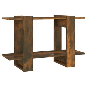 vidaXL Knižnica/deliaca stena tmav&yacute; dub 80x30x51 cm
