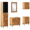 vidaXL Set kabinetov do k&uacute;peľne 5 ks 62 x 33 x 58 cm