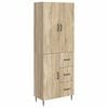 vidaXL Sada skr&iacute;ň 2 pcs Dub sonoma 66 x 34,5 x 89,5 cm