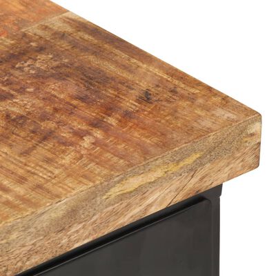 vidaXL Nočný stolík 40x30x52 cm surové mangovníkové drevo