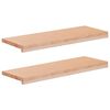 vidaXL N&aacute;&scaron;ľapy na schody 2 ks 70 x 30 x 2 cm Pr&iacute;rodn&aacute;