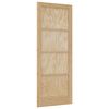 vidaXL Vn&uacute;torn&eacute; dvere Pr&iacute;rodn&aacute; 83 x 211 cm Preglejka