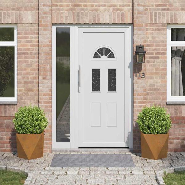 vidaXL Hrantík 2 pcs Hrdzavý 40 x 40 x 40 cm