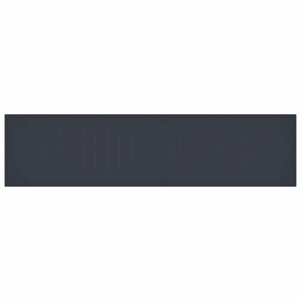 vidaXL Z&aacute;hradn&yacute; jed&aacute;lensk&yacute; set s vank&uacute;&scaron;mi 17 pcs Antracit PP