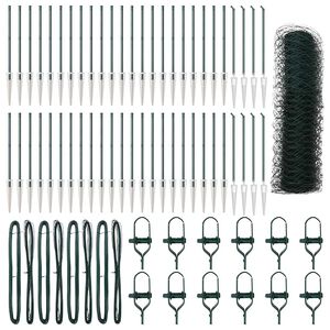 vidaXL Stĺp na plot. Zelen&aacute;