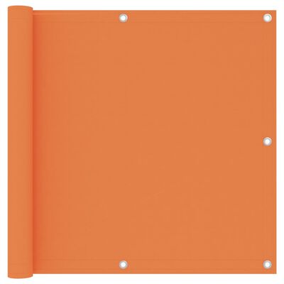 vidaXL Balkónová markíza, oranžová 90x600 cm, oxfordská látka