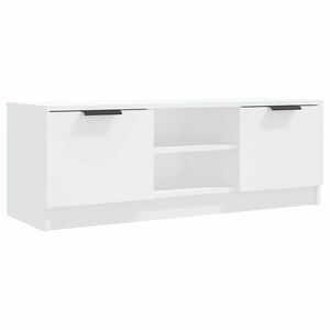 vidaXL TV skrinka, biela 102x35x36,5 cm, kompozitn&eacute; drevo