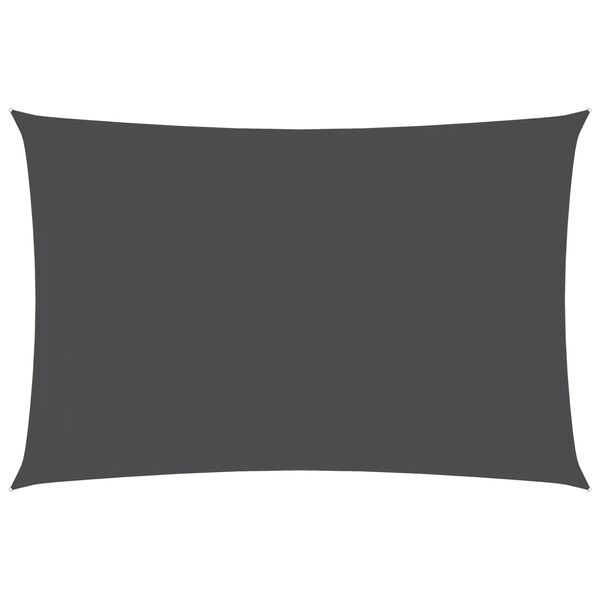 vidaXL Tieniaca plachta, oxford, obdĺžnikov&aacute; 6x8 m, antracitov&aacute;