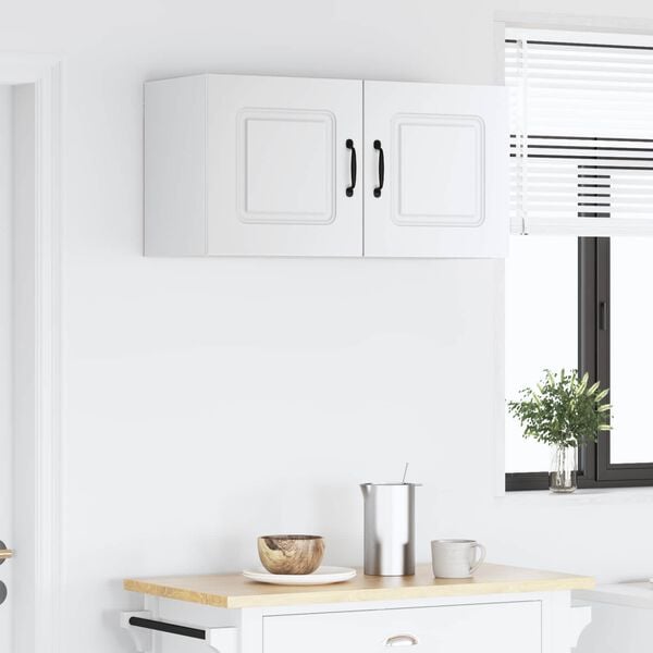 vidaXL Kuchynsk&aacute; skriňa Kalmar Biela 80 x 31 x 40 cm Kompozitn&eacute; drevo