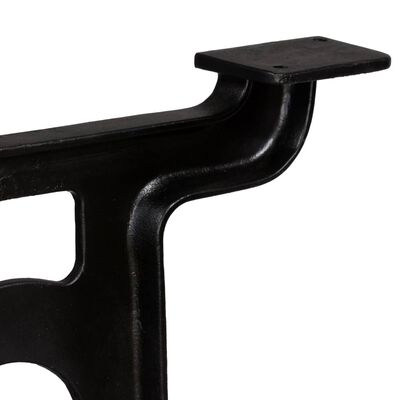 vidaXL Stolové nohy na jedálenský stôl 2 ks, rám v tvare Y, liatina
