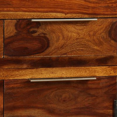vidaXL Komoda zo sheesamového dreva, 160x35x75 cm