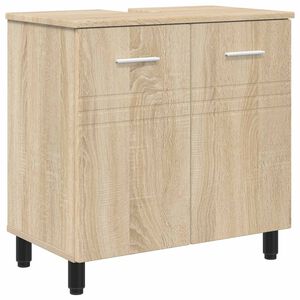 vidaXL Kozmetick&yacute; stol&iacute;k do k&uacute;peľne Dub sonoma 60 x 35 x 60 cm