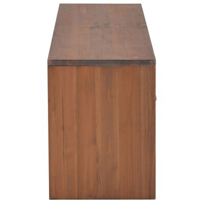 vidaXL TV skrinka so 4 zásuvkami 120x30x40 cm masívne borovicové drevo