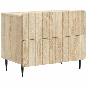 vidaXL Nočn&yacute; stol&iacute;k Dub sonoma 62 x 34,5 x 49,5 cm Kompozitn&eacute; drevo