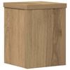 vidaXL Stojany na rastliny 2 ks dub artisan 15x15x20 cm kompoz. drevo