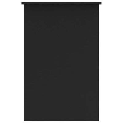 vidaXL Stôl čierny 100x50x76 cm drevotrieska