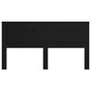vidaXL Zadn&eacute; čelo s čelnou doskou Čierny dub 200 cm Kompozitn&eacute; drevo