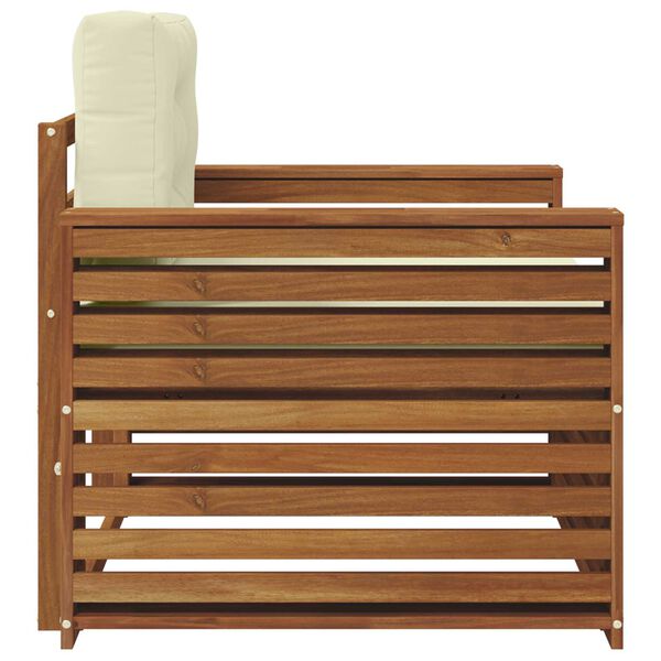 vidaXL Z&aacute;hradn&aacute; s&uacute;prava gaučov Mas&iacute;vne ak&aacute;ciov&eacute; drevo a polyester