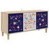 vidaXL TV skrinka MAINZ 102 x 33 x 50 cm Sonoma Kompozitn&eacute; drevo