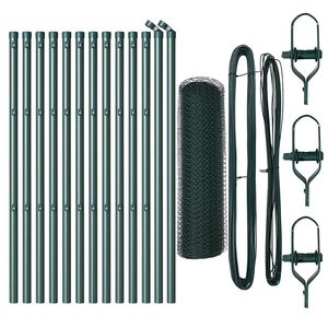 vidaXL Stĺp na plot. Zelen&aacute;