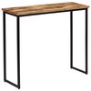 vidaXL Konzolov&yacute; stol&iacute;k, mas&iacute;vne recyklovan&eacute; teakov&eacute; drevo 90x30x76 cm