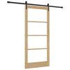 vidaXL Posuvn&eacute; dvere ORKDAL 93 x 202 cm Pr&iacute;rodn&aacute;