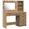 vidaXL Toaletn&yacute; stol&iacute;k 2 pcs Hned&aacute; 78.5 x 41 x 135 cm Kompozitn&eacute; drevo
