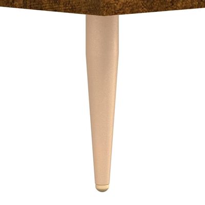 vidaXL Nočný stolík dymový dub 40x40x66 cm kompozitné drevo