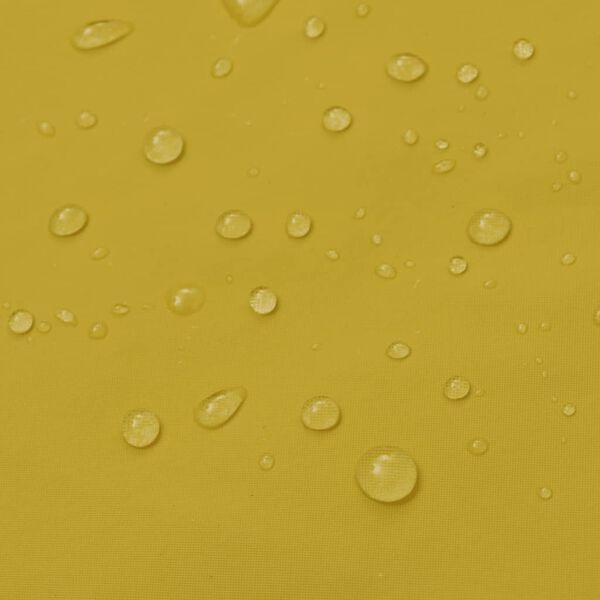 vidaXL Dlh&yacute; nepremokav&yacute; pr&scaron;ipl&aacute;&scaron;ť s kapucňou, žlt&yacute;, XL