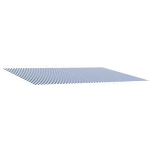 vidaXL N&aacute;hradn&aacute; l&aacute;tka na mark&iacute;zu Modr&aacute; a biela 300 x 250 cm Polyester