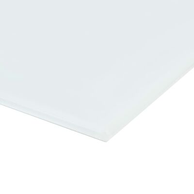 vidaXL Nástenná magnetická tabuľa, biela, sklenená 60x40 cm