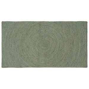 vidaXL Kusov&eacute; koberce Olivovo zelen&aacute; 80 x 150 cm Juta