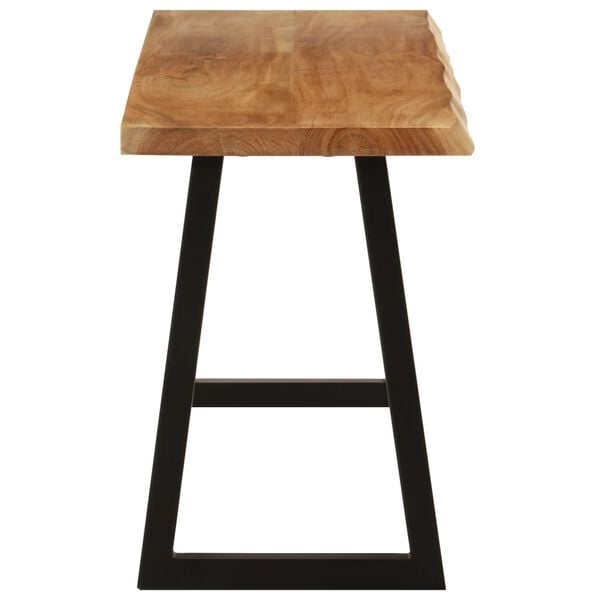 vidaXL Z&aacute;hradn&aacute; lavička so živou hranou 105 cm ak&aacute;ciov&yacute; mas&iacute;v